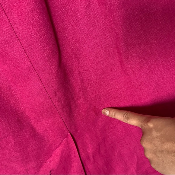 Authentic Hermes hot pink knee length skirt - Picture 3 of 10